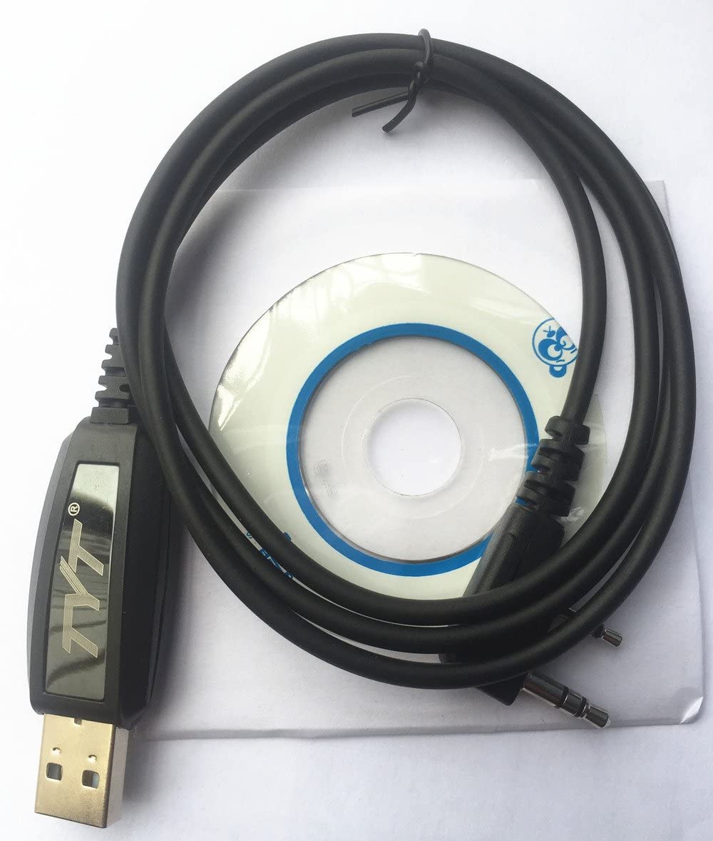 USB-кабель для программирования с программным компакт-диском для цифровой двухсторонней радиосвязи