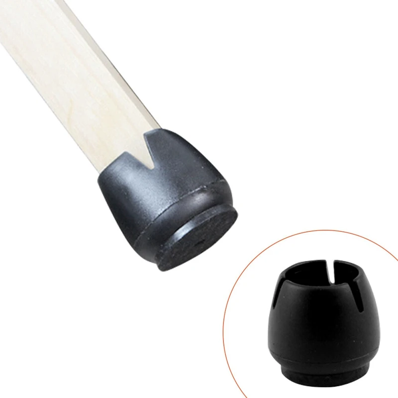 24Pcs 실리콘 테이블 의자 다리 매트 펠트 미끄럼 방지 바닥 책상 고무 피트 패드 보호 하단 커버 캡 Woodfloor Protector