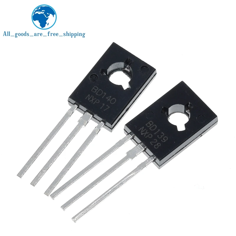 TZT 10/30PCS BD139 BD140 ( 5PCS BD139 + 5PCS BD140 )