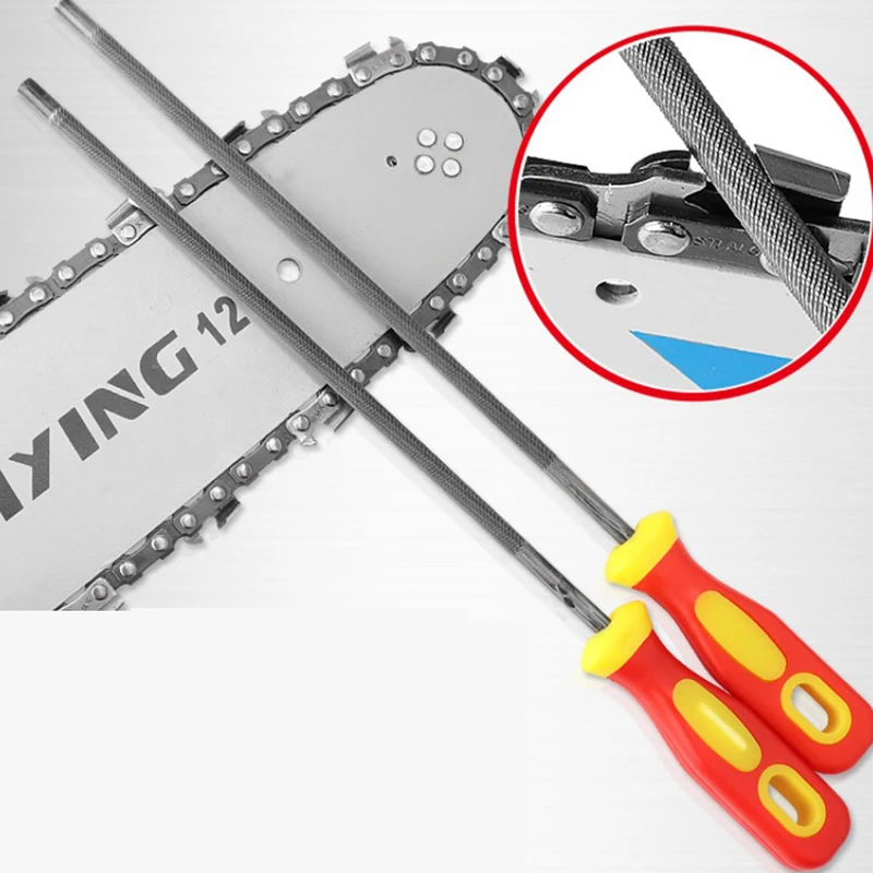 Vòng Thép Carbon Cao Cấp Mài Cưa Máy Cưa Xích Tập Tin Xù Cho Đồ Gỗ Cưa Máy Tập Tin 4Mm Máy Cưa Xích Tập Tin 1PC