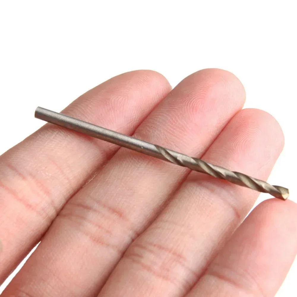 10 Chiếc Micro HSS Twist Khoan Thẳng Vỏ Auger Bit Cho Điện Khoan Tùy Chọn 1 1.5 2 2.5 2.8 3 3.2 3.5 4 4.5 5 Mm