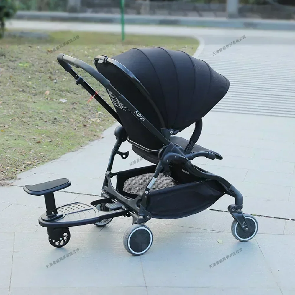 Acessórios universais para carrinho de bebê, adaptador de placa de passo com assento, scooter, acessórios para bebê, engate