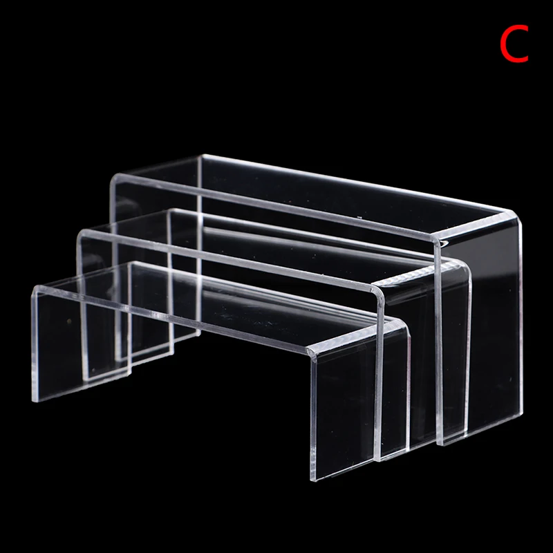 3 Cái/bộ 3Mm Acrylic Đỡ Trưng Bày Trang Sức Giá Đựng Đồ Kệ Giá Đỡ Mặt Tỳ Hưu Màu Phản Hình Mẫu Kệ Trưng Bày