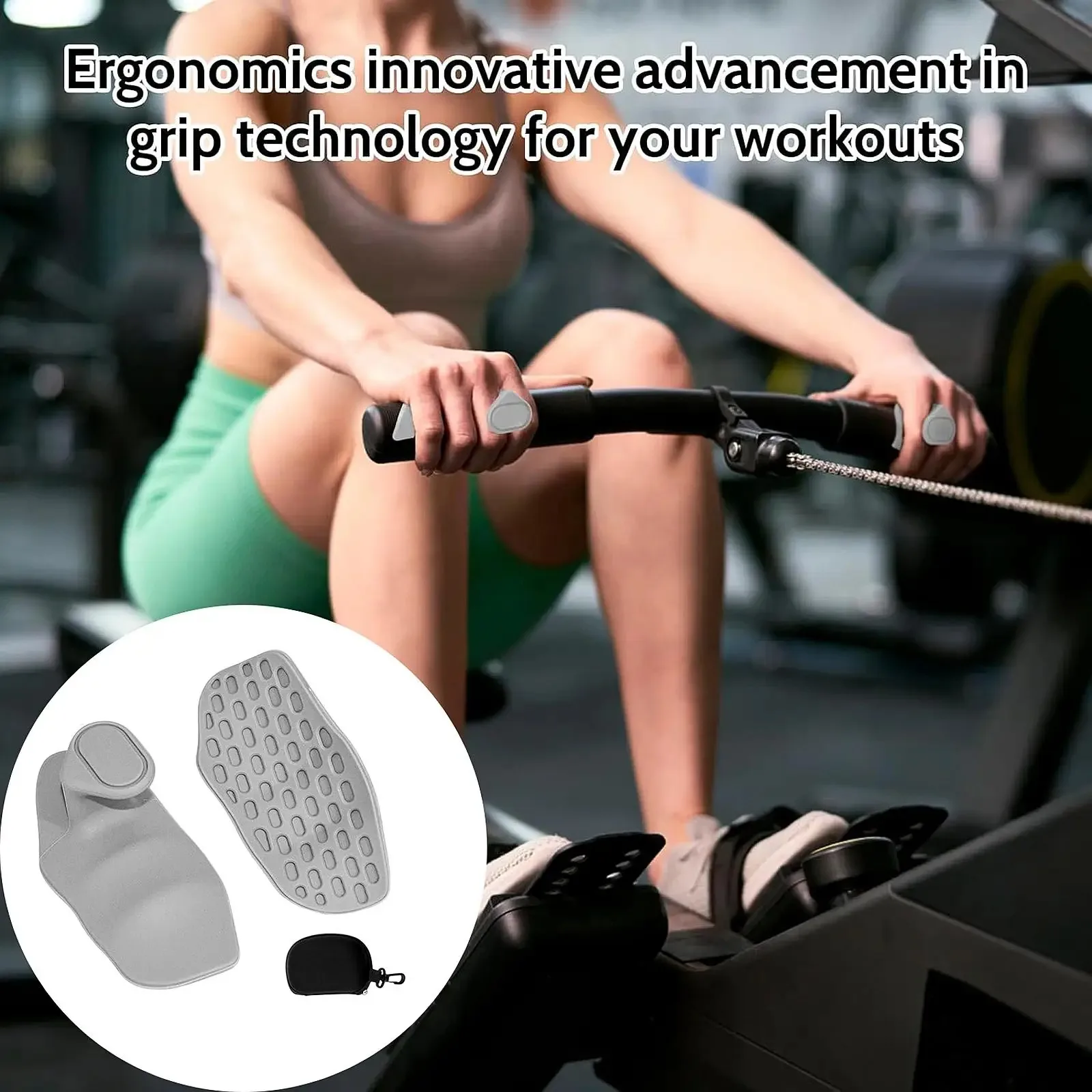 Guanti da allenamento antiscivolo portatili e facili da usare, utilizzati per la protezione del sollevamento pesi, l'allenamento sportivo, l'esercizio fisico, il regalo