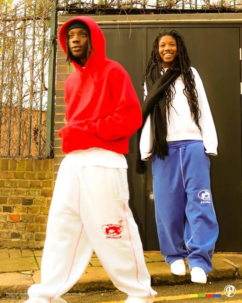 Pantalones góticos Retro con letras bordadas para hombre Y2k, pantalones deportivos americanos de cintura alta, pantalones de pierna ancha holgados e informales y versátiles para mujer