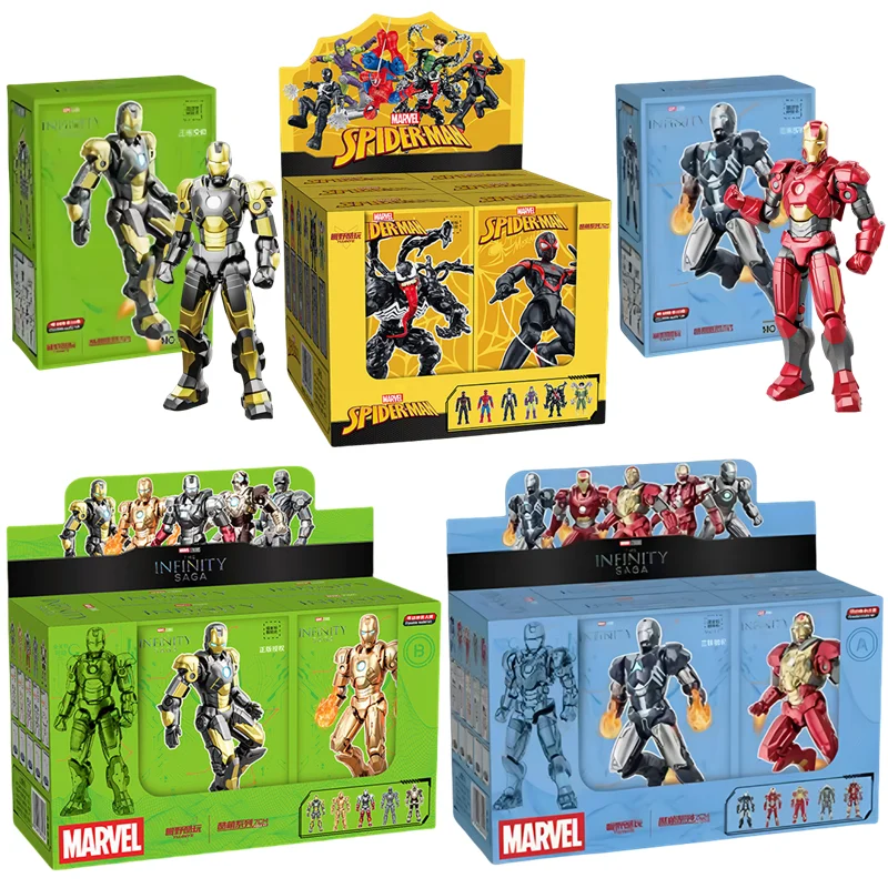 Homem aranha figura milhas morales monta blocos de construção veneno figura médico polvo verde goblin estatueta menino presente das crianças