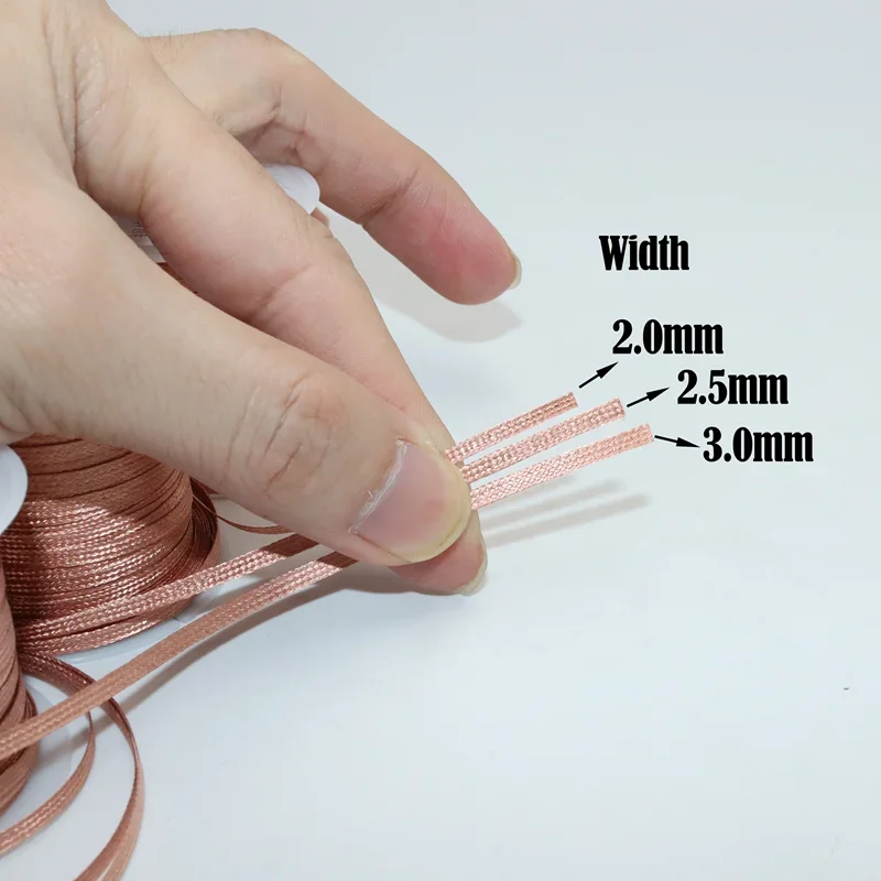 6/8/10/15/20M Length Desoldering Braid Wick Solder Remover Wire Low Residue No-Clean for PCB BGA Welding Rework Soldering Tool