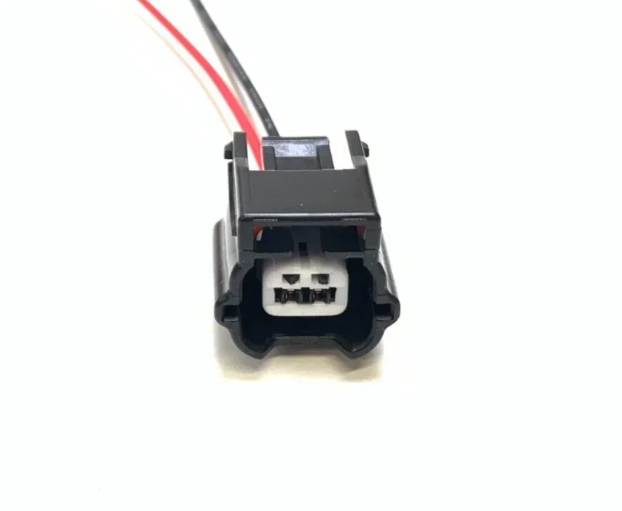 Plugue/conector de reparo de 2 pinos para Renault Dacia Conector Placa de identificação Luz de lâmpada de iluminação