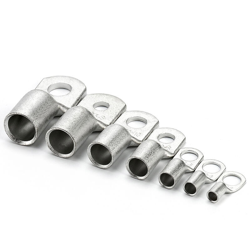 1-50 個 SC-2.5 4 6 10 16 25 35 50 70 95 120 150 185 ワイヤーノーズ銅端子バッテリーケーブルラグネジ穴 M5M6 M8 M10 M12 M14