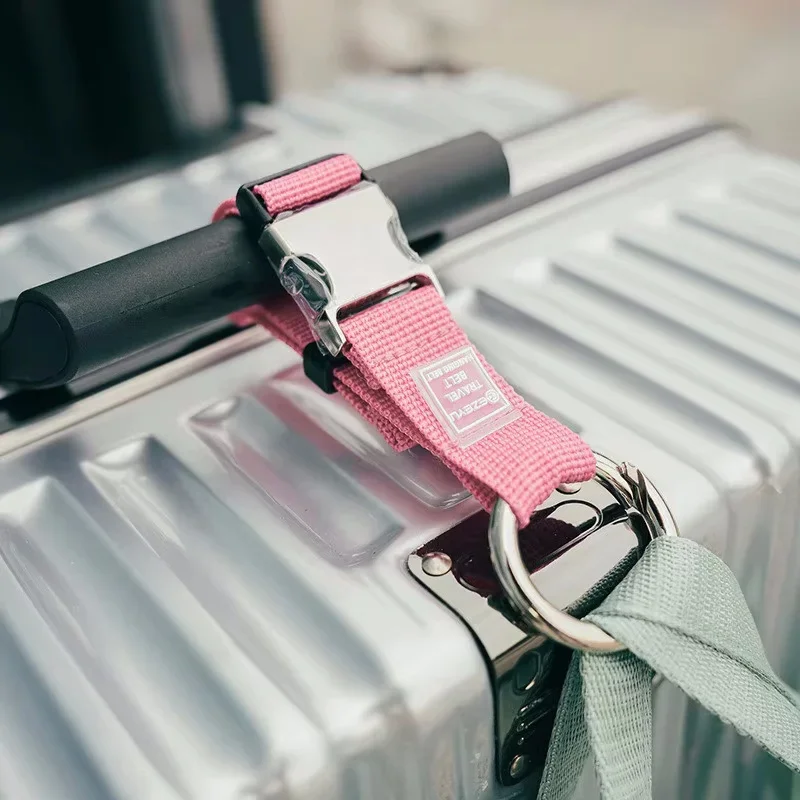 Ajustável Trolley Caso Viagem, Bagagem Pendurado Buckle Straps, Acessórios de Viagem, Mala Bag, Armazenamento De Garrafa De Água, Cinto Ferramentas