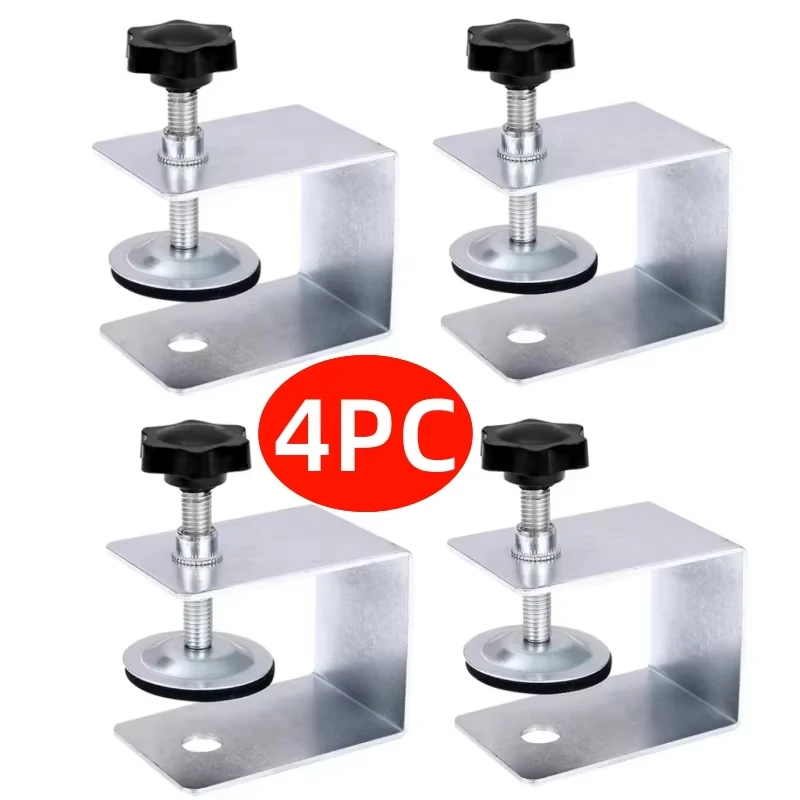 2/4 Stuks Houtbewerking Jig Kast Tool Meubelen Stalen Lade Front Installatie Klemmen Lade Panel Clips Timmerwerk gereedschap