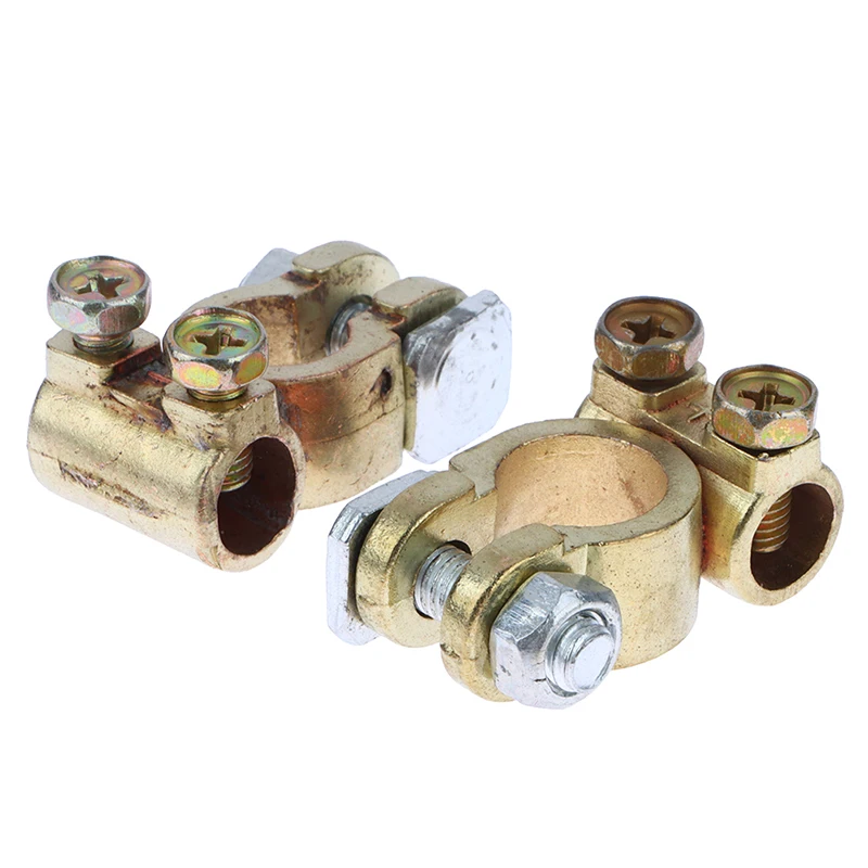 【MOPB】1 Pair 12V Clamps Car Caravan Quick Release Battery Terminal Connectors Petite ouverture 11-13mm