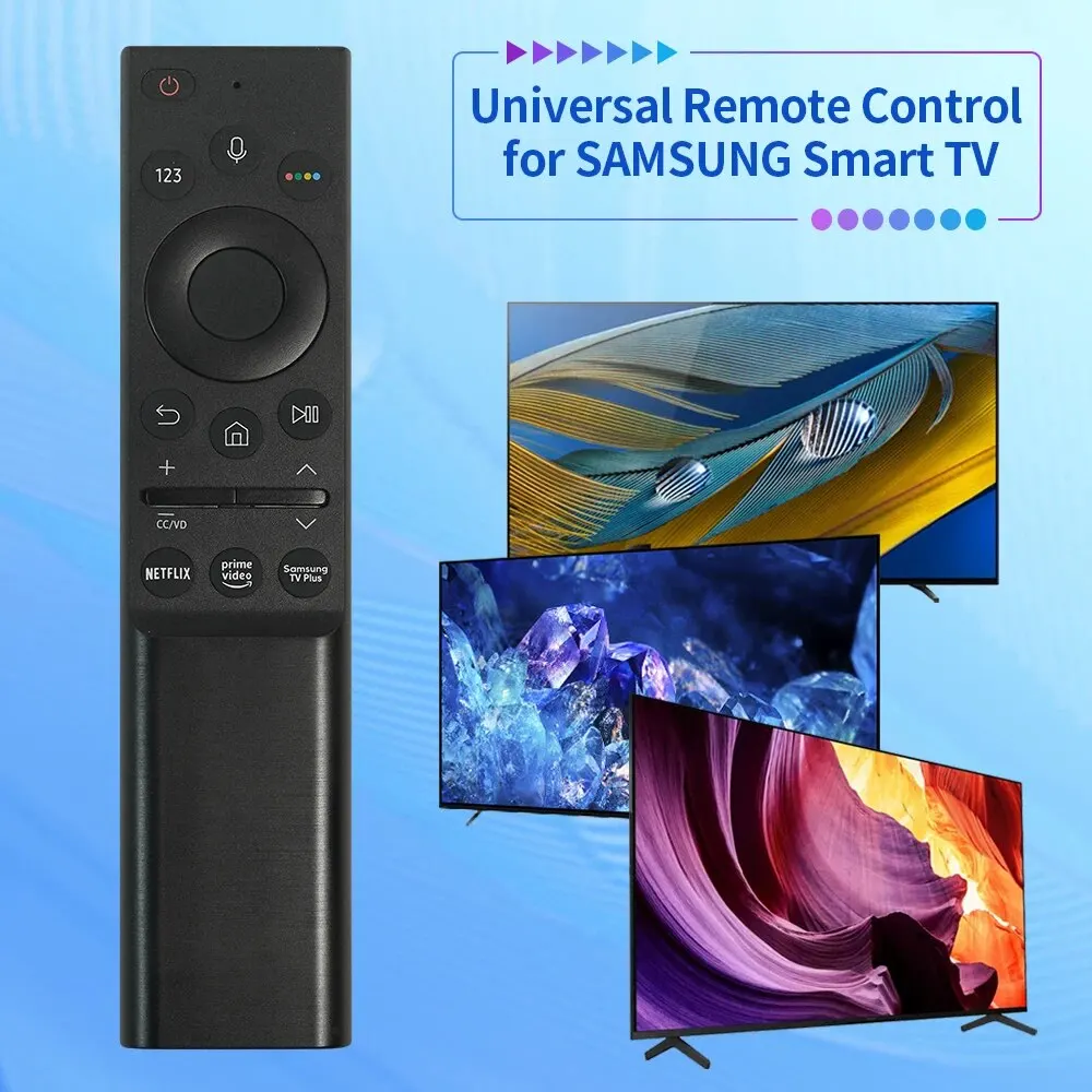 NOVO BN59-01363A Controle Remoto de Voz para Samsung Smart TV NEO Série QLED/QLED, Compatível com QN43LS03AAFXZA QN55LS03AAFXZA