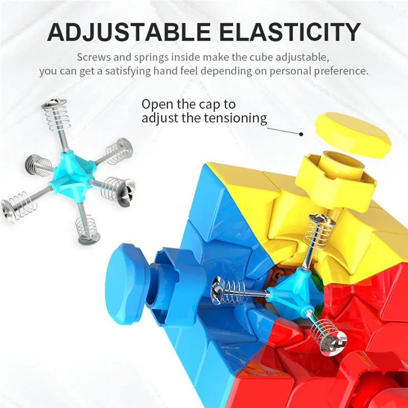 Moyu 3X3X3 Khối Stickerless Cubo Magico Xếp Hình Chuyên Nghiệp Hình Khối Tốc Độ Khối Lập Phương Đồ Chơi Giáo Dục Cho Học Sinh Sinh Viên