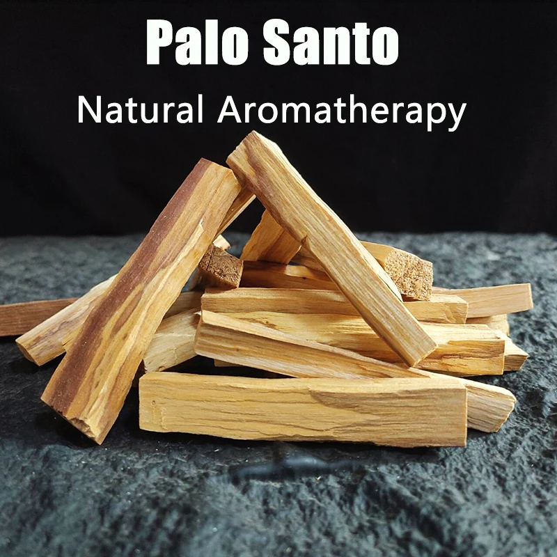 Bastoncini di incenso naturale Palo Santo Yoga Buddha Aromaterapia domestica Odore ad alto contenuto di olio di materiali antichi Purifica l'aria Guarigione della mente