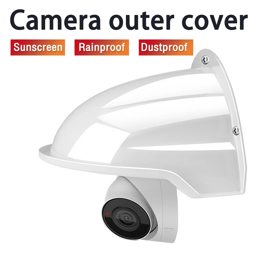 Cubierta Universal para cámara, parasol contra la lluvia y el sol, protector para Nest Ring Arlo Dome Bullet, cámara para exteriores