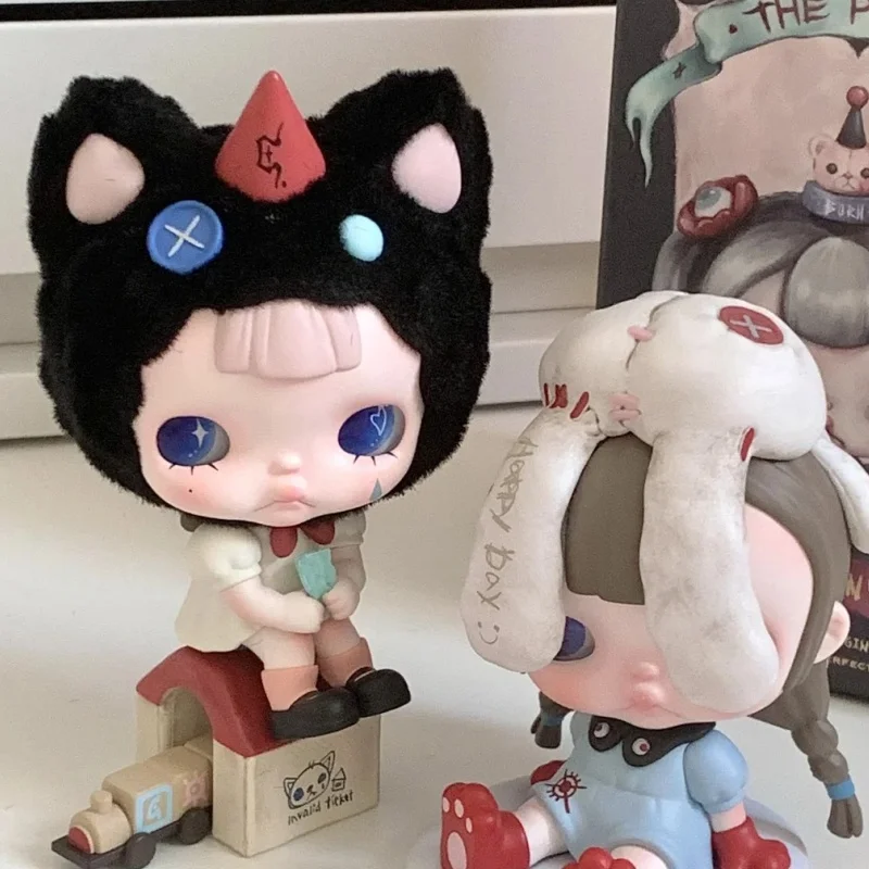 新しい本物の Tinytiny オープニングラインシリーズ新キャラクター Pvc モデルかわいい卓上装飾サプライズギフトおもちゃ誕生日ギフト