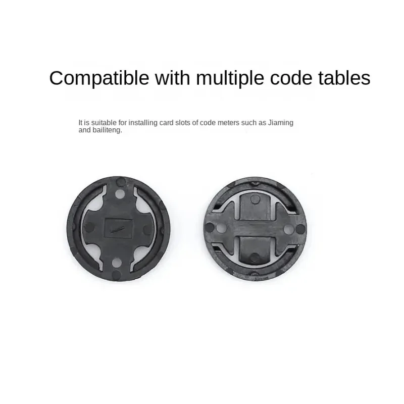 Suporte para computador de bicicleta, liga de alumínio, cronômetro, resistente ao desgaste, mtb, velocímetro, haste, tampa superior adequada para garmin