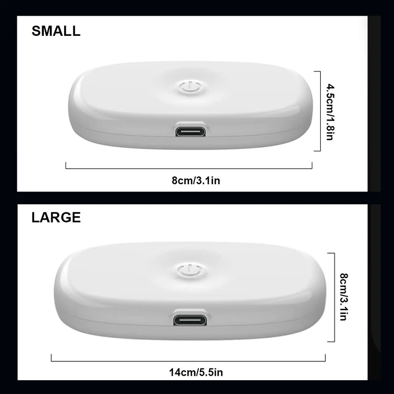 BLALION รถ LED Touch Light โคมไฟอ่านหนังสือฐานแม่เหล็กโคมไฟเพดานรถ Ambient Mood ภายใน USB ชาร์จโคมไฟ