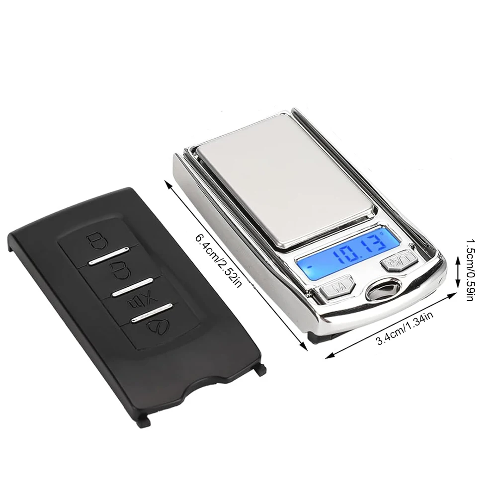 Tragbare Mini-Digital-Taschenwaage, 200 g, 0,01 g, für Gold, Sterling, Schmuck, Gramm-Balance-Gewicht, elektronische Waage, 1 Stück