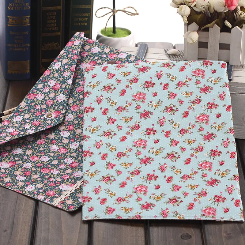 A4 Thanh Lịch Cotton Cảm Thấy Tập Tin Thư Mục Túi Đựng Tài Liệu Hoa Tập Tin Túi Thư Mục Sinh Viên Giáo Viên Văn Phòng Phẩm Trường Vật Dụng Văn Phòng