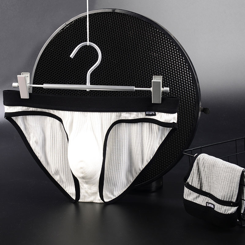 Ropa interior sexi para Hombre, calzoncillos suaves transpirables, calzoncillos Modal cómodos Cueca Calzoncillos, bragas con bolsa para pene grande para Hombre