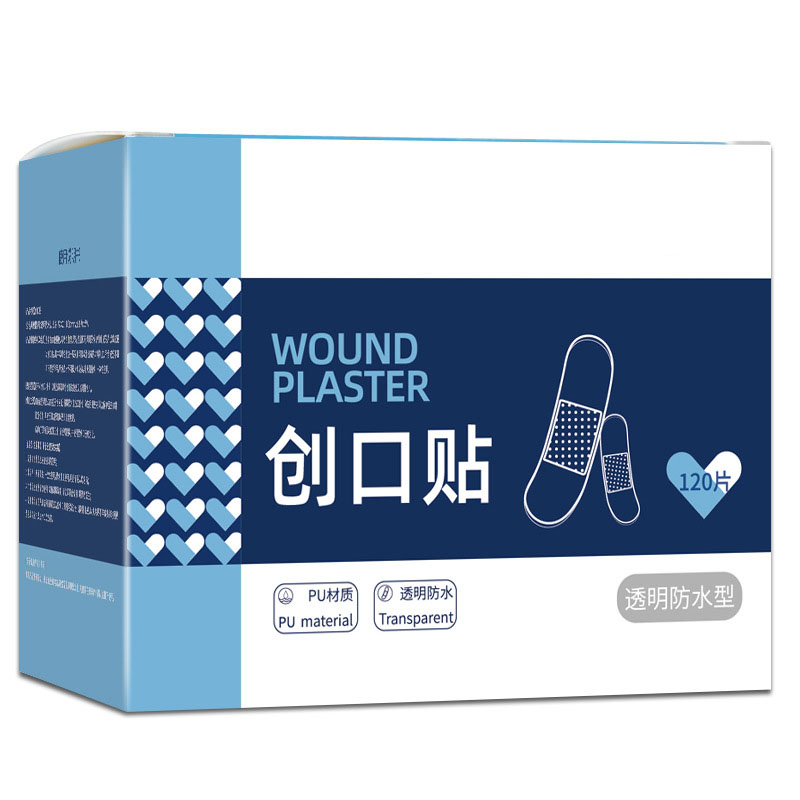 Banda impermeable de piezas, transparente, Invisible, hemostática, antidesgaste, cubre los pies, cicatrices, transpirable, para baño de agua, ayuda para nadar, 120