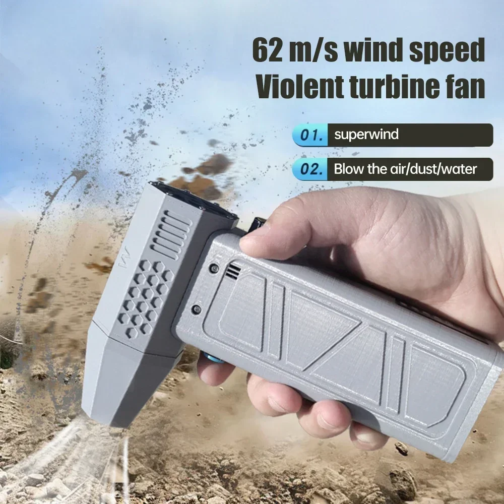 CAER 140,000RPM Air Blower Turbo Jet พัดลมไฟฟ้าจอแสดงผลมือถือ Mini ฝุ่นความเร็วสูง Duster Gun เครื่องมือทําความสะอาด