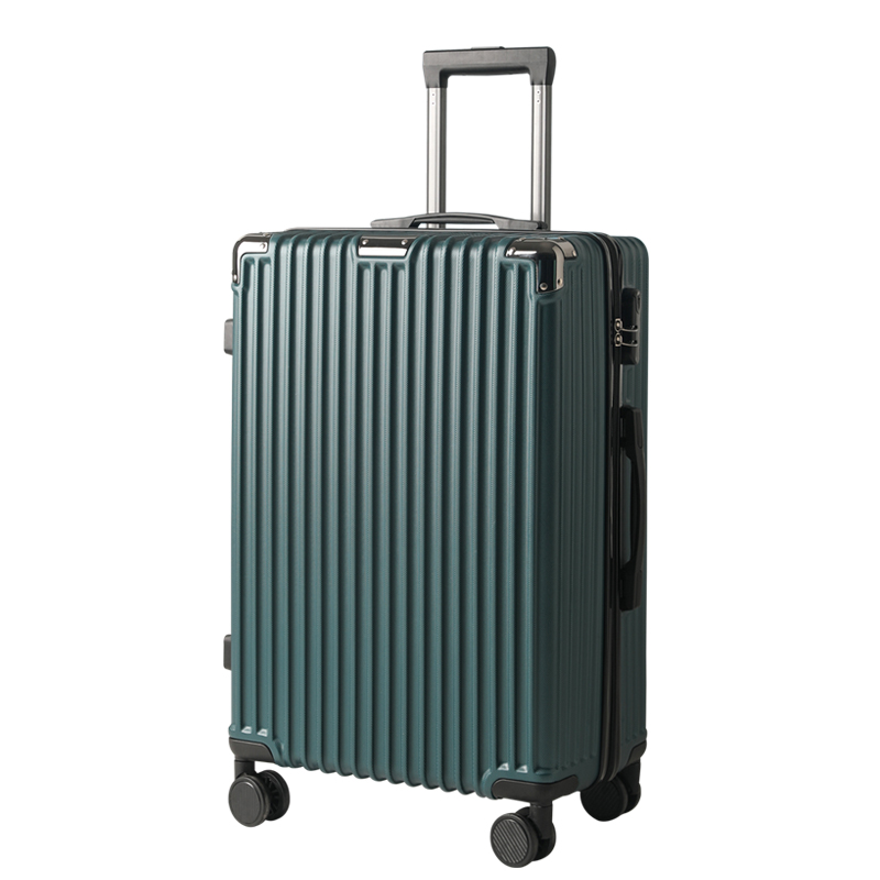 厚みのある旅行スーツケース メンズ プルマン パスワード ロック 荷物 24 インチ 大容量 28 インチ 耐久性 おしゃれ トレンディ