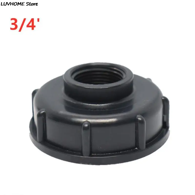 Durable Ibc Tank Fittings S60X6 Coarse Threaded Cap 60MM Female Thread To 1/2 ", 3/4", 1 "Adapter Connector
