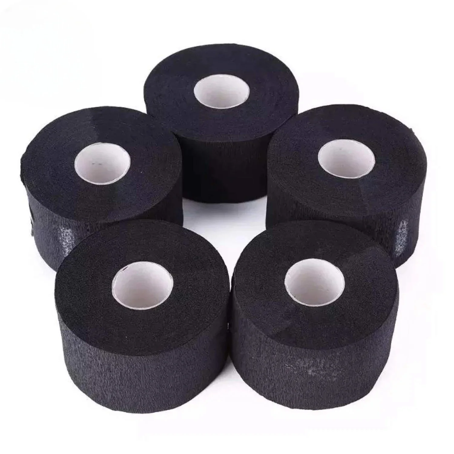Kapper Professionele Zwarte Nek Papier Kapper Wegwerp Tissue Kraag Tapes Salon Kappershalzen Met Betrekking Tot Gereedschap Accessoires