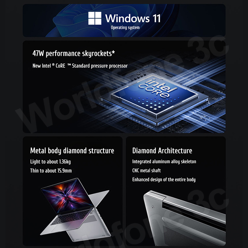 Xiaomi Redmibook 14 Laptop 2025 Core 5 Processore 220H Grafica Intel 16G/32G RAM 1TB SSD Schermo da 14 pollici 2.8K Notebook Slim PC