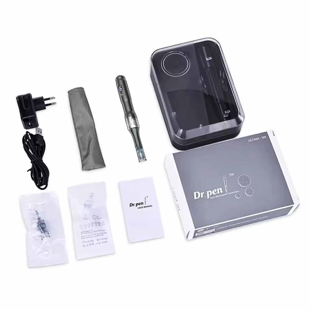 Dr Pen M8 Wireless Derma Pen Microneedling Dermapen с картриджами 22 шт.