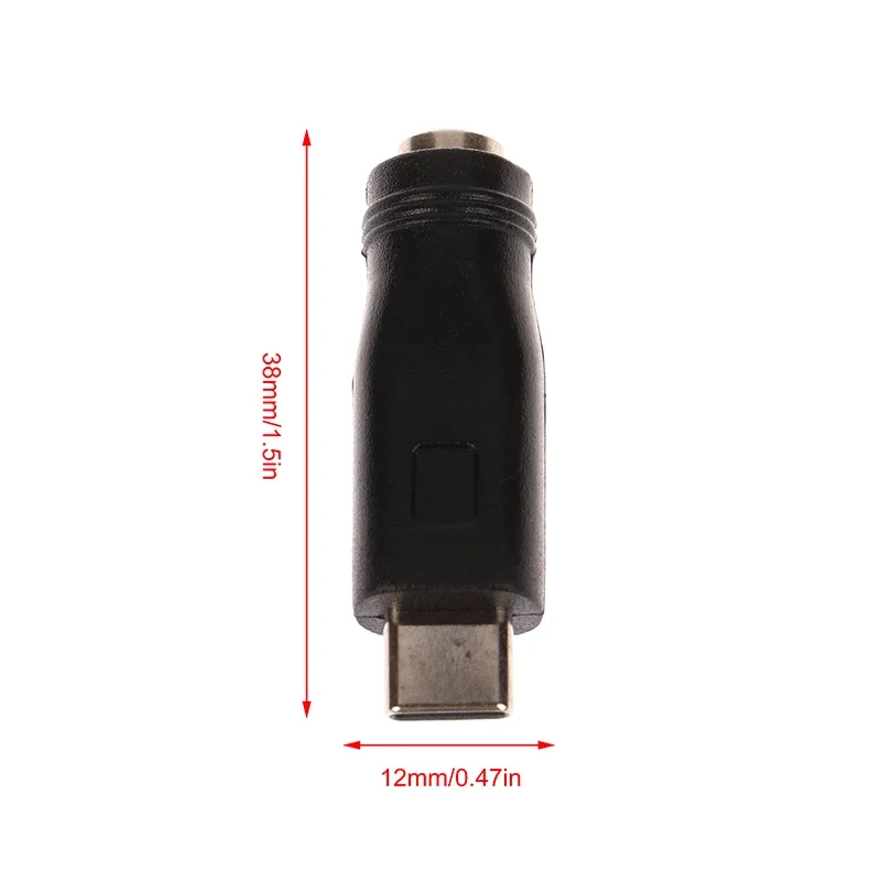 1Pc tipo-c adattatore d'alimentation convertitore presa USBC DC5.5X2.1 DC a USB tipo-c câble adattatore di carica convertitore