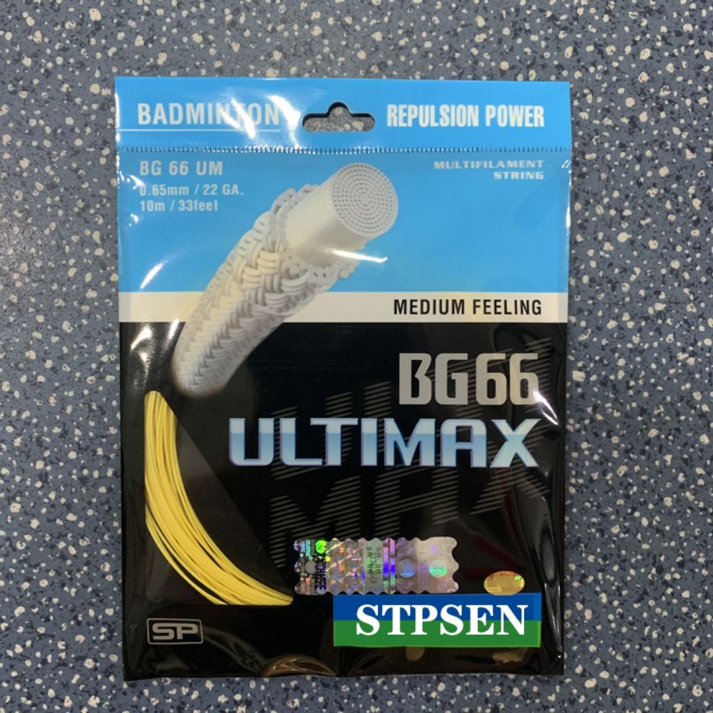 Badminton Racket String Tool, Cor Aleatória, Fio De Raquete, Diâmetro 7mm, 10m, Alta Qualidade, BG65, BG65Ti Cordas De Raquete