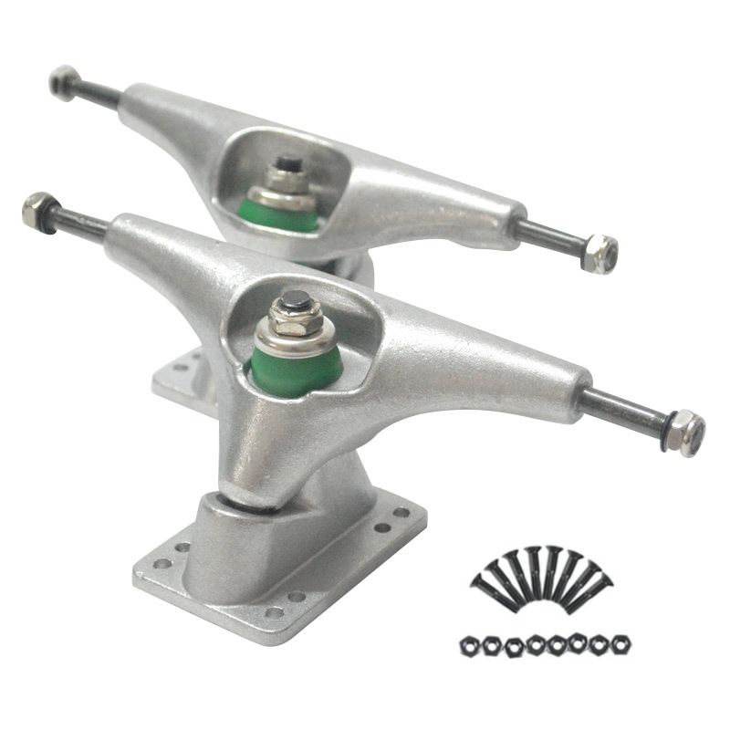 6,25 Zoll Surfskate Bridge Skateboard Trucks Surf Bridge Silber Singleboard Trucks Skateboard Bridge Aluminiumlegierung Truck