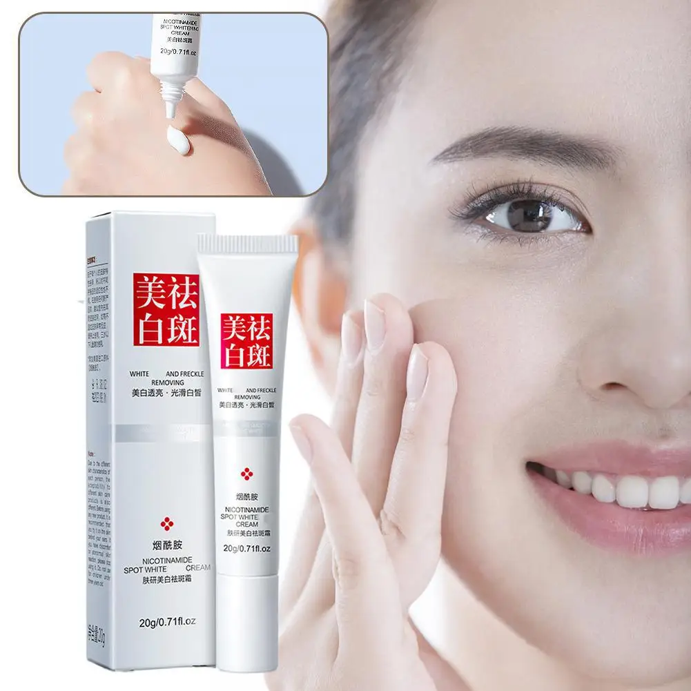 Creme Facial Whiten para Remoção de Sardas, Refirmante e Hidratante, Anti-rugas, Removedor Spot, Soro Facial, Beleza Cuidados com a pele