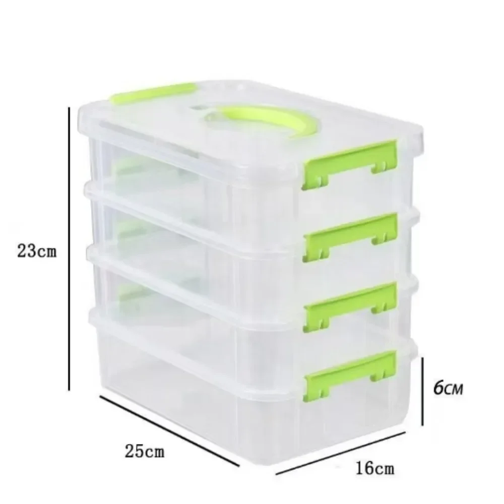 Building Blocks กล่องเก็บเรียบง่ายเครื่องมือการจําแนกกล่องของเล่น Moisture-Proof แบ่งลิ้นชักกันฝุ่น Storage Casket