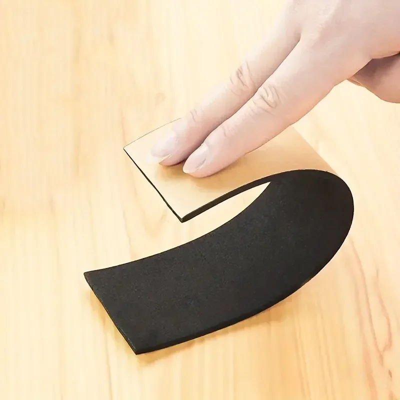 Non-SLIP EVA โฟมตู้เท้าโต๊ะเก้าอี้ขาป้องกัน Pad Self-Adhesive แผ่นพื้นเฟอร์นิเจอร์อุปกรณ์เสริม Square Mute Pad