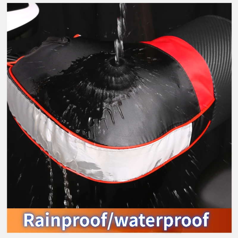 Motorrad-Lenkerabdeckung, Winter, warmer Griff, Windschutzscheiben-Handschuhe, wasserdicht, für Motorrad, Roller