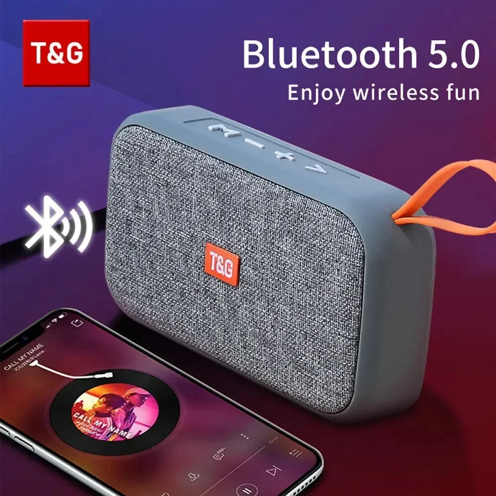 Głośnik TG506 przenośny Mini bezprzewodowy Soundbar Bluetooth 5.0 zewnętrzny kryty głośnik HIFI obsługa karty TF Radio FM wodoodporny