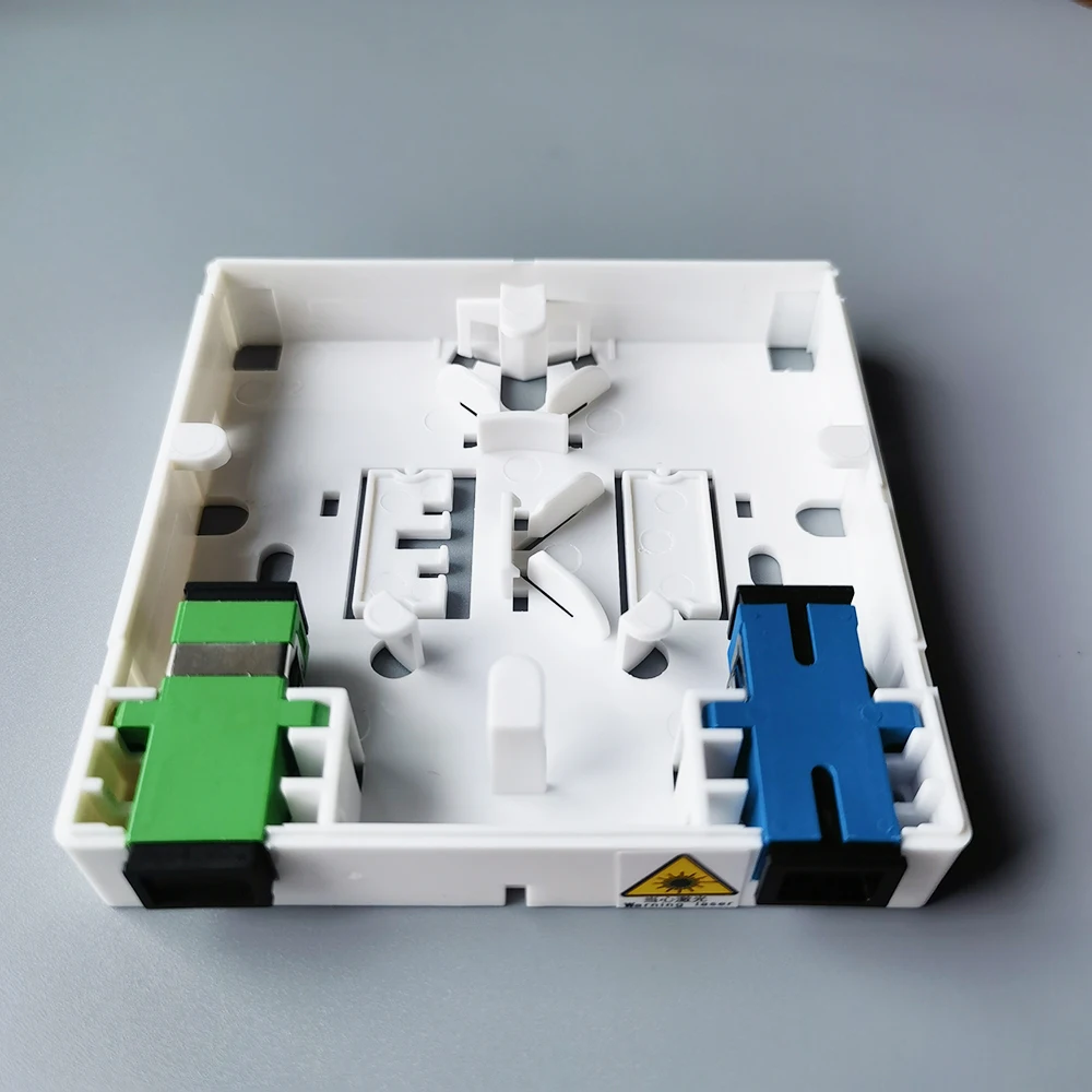 FTTH Fiber Panel Fiber Optical Terminal Junction Box Glasfaser-Spleißbox SC Fiber Combination 86 Information Panels