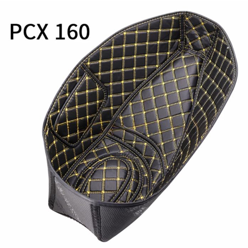 PU Hinten Trunk Cargo Liner Schutz für H-onda PCX 125 PCX 150 ADV 150 PCX 160 PCX 150 125 160 Motorrad Sitz Eimer pad Zubehör