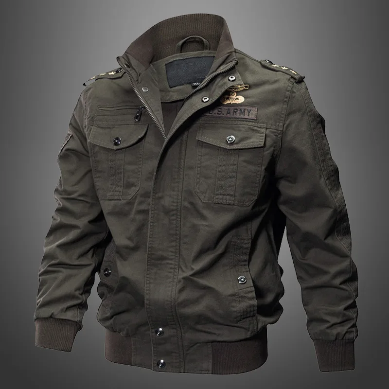 Chaquetas de plumón cálidas más gruesas, abrigos de invierno para hombre, chaquetas de invierno informales negras, chaquetas y abrigos Cargo multibolsillos de alta calidad para hombre