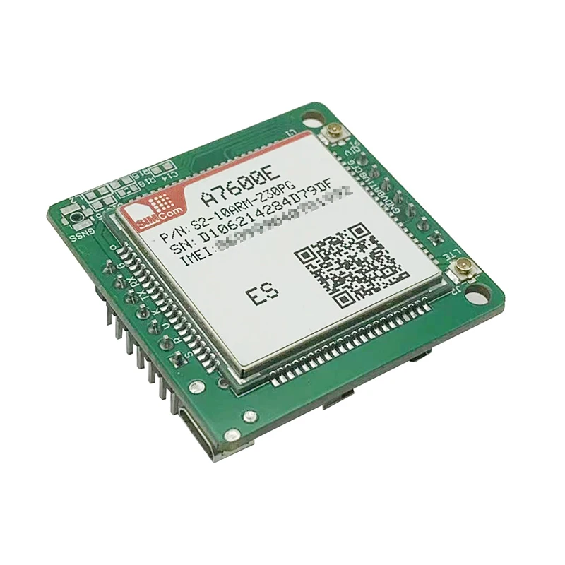 SIMCOM A7600E LTE-FDD LTE-TDD GSM GPRS EDGE LTE Cat-1 módulo LCC + LGA paquete adecuado para red LTE GSM Compatible con SIM7600E