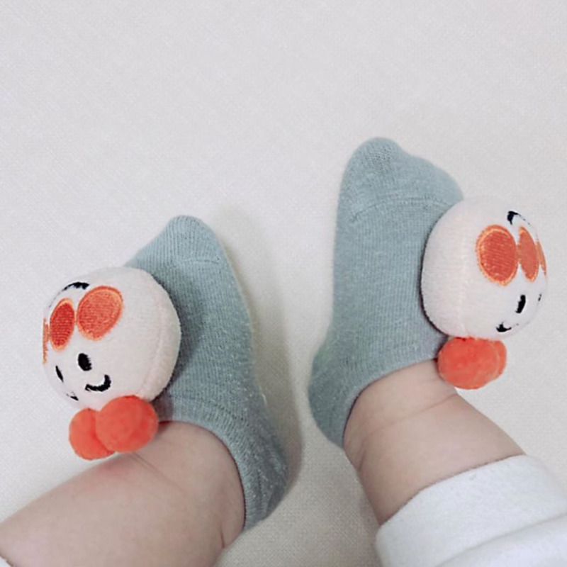 36 色ベビーソックスおもちゃスリッパガールズボーイズ新生児アクセサリーアンチスリップ漫画キッズ幼児ギフト幼児子供服