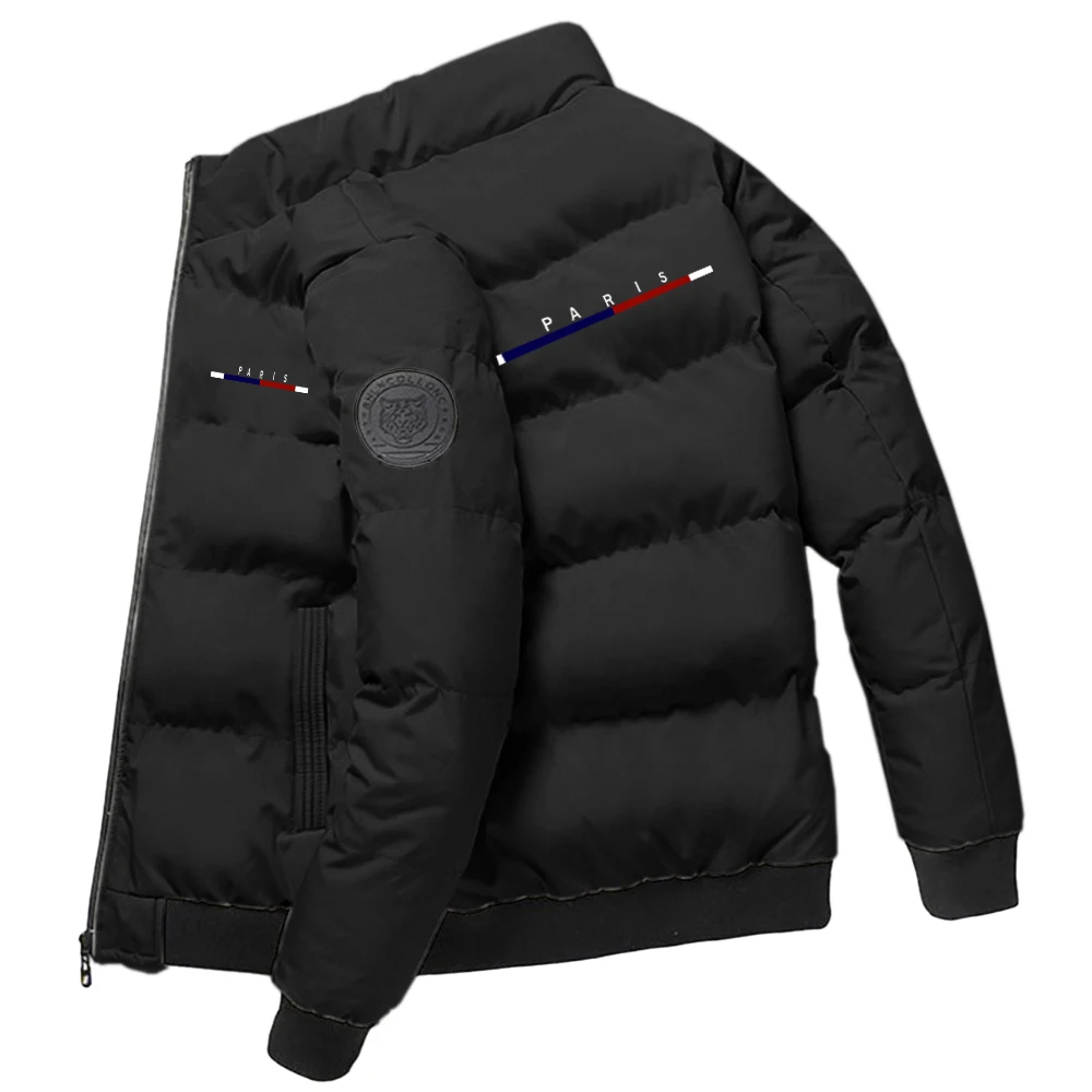 Waterdichte herenschoenen, warme jas met onbevestigingsontwerp, donsjack voor seizoenswarmte, nieuwe wintercollectie optische ontwerp