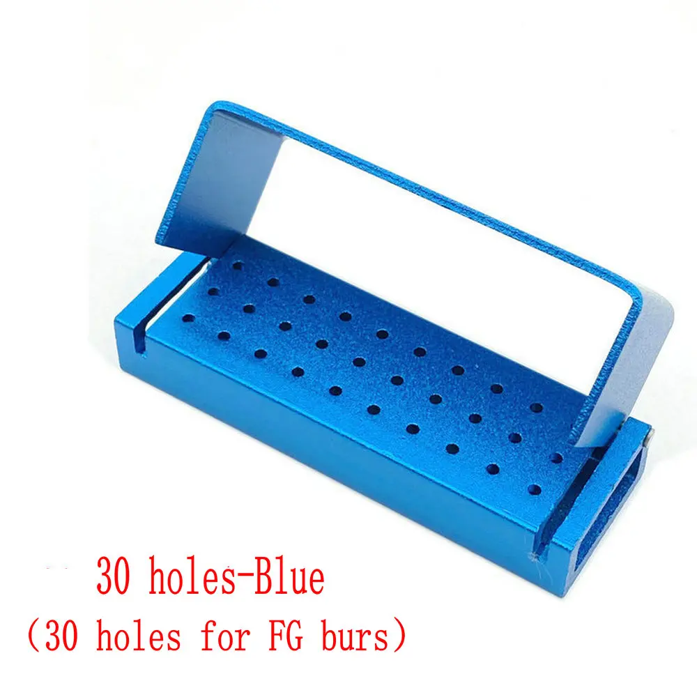 กล่องหัวกรอ15/30รูสำหรับงานทันตกรรมกล่องฆ่าเชื้อหม้อนึ่งอัดอลูมิเนียมหัวกรอเครื่องมือทันตแพทย์