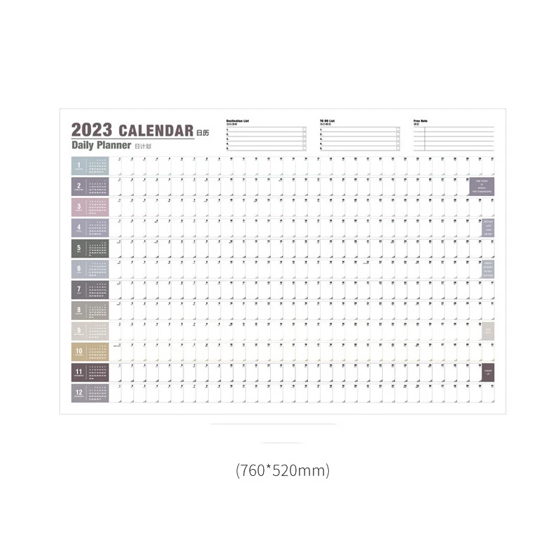 2025 カレンダープランナーシートかわいい To Do リストスケジュール年間プランナー壁掛けカレンダーアジェンダオーガナイザーホームオフィス用品