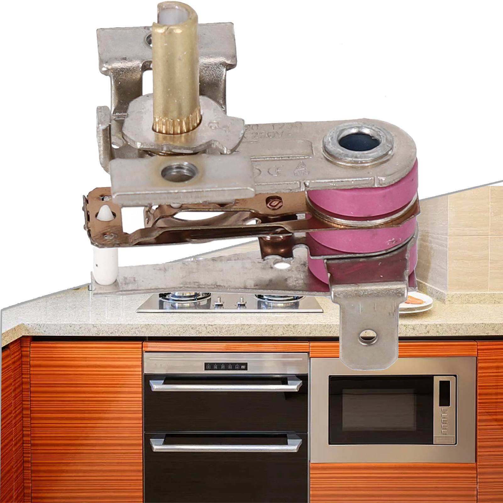 250v 16a interruptor de temperatura ajustável termostato de aquecimento bimetálico KST-168 para aquecedores elétricos ferros elétricos panelas de arroz